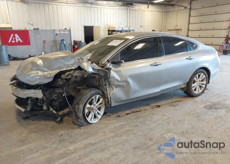 2015 Chrysler 200 Limited z USA, uszkodzony, nr VIN 1C3CCCAB6FN590663